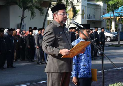 Sekda Bengkalis Ajak ASN Jaga Kesatuan Ideologi Bangsa